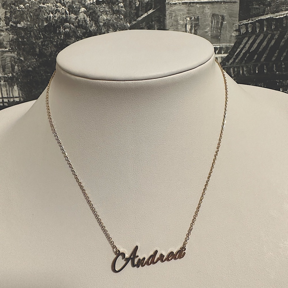 Andrea Necklace - Stainless Steel ✨